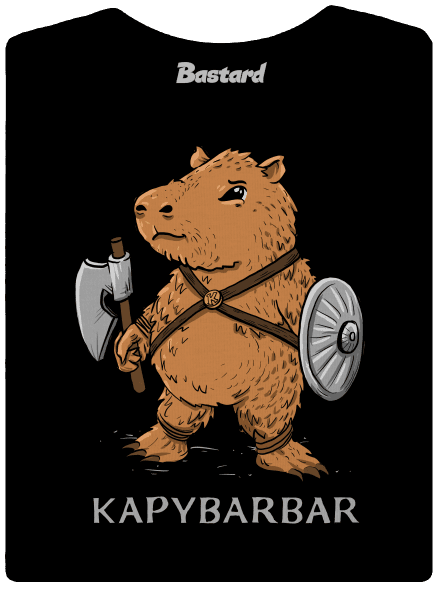 Kapybarbar dámské tričko Black