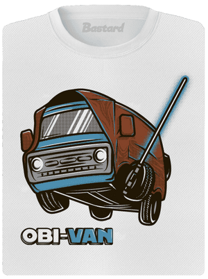 Obi-Van dámské sportovní tričko White