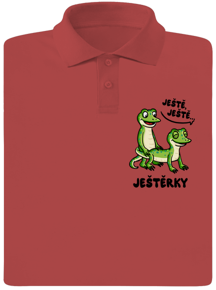 Ještě, ještě pánská polokošile Burgundy