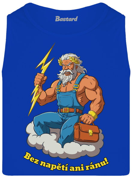 Bez napětí ani ránu pánské tílko Royal Blue