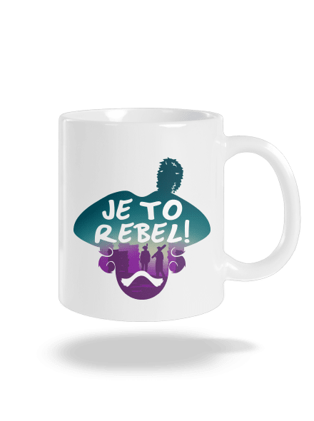 Je to rebel klasický hrnek White