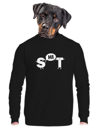 unisex mikina bez kapuce