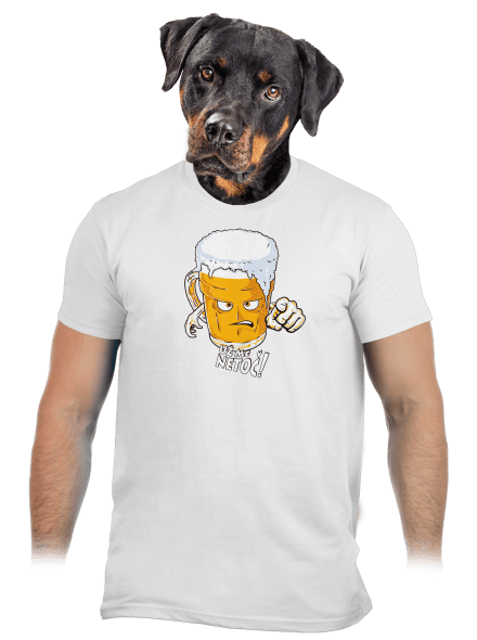 Netoč mě pánské tričko White