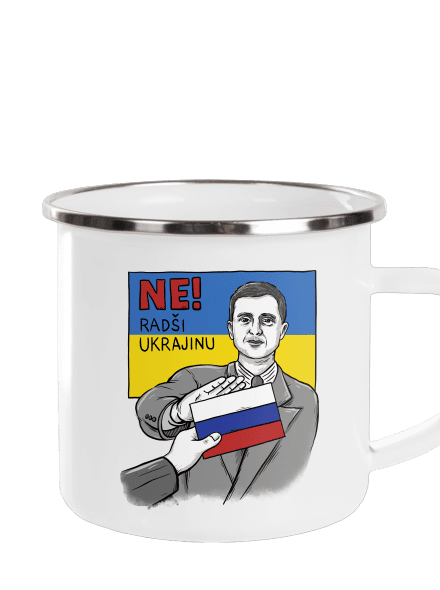 Ne! Radši Ukrajinu plecháček White