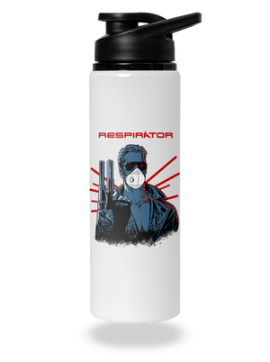 Respirátor lahev na vodu White