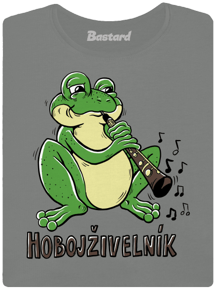 Hobojživelník dámské tričko Dark Gray Melange