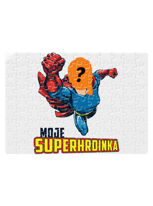 Moje superhrdinka puzzle White