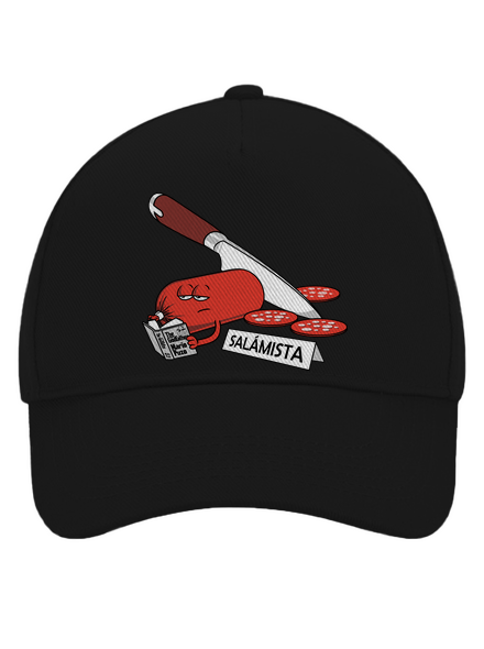 Salámista kšiltovka baseballka Black