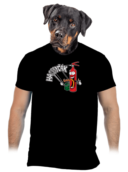 Hasyčák pánské tričko Black