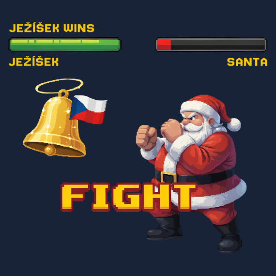 Ježíšek vs. Santa