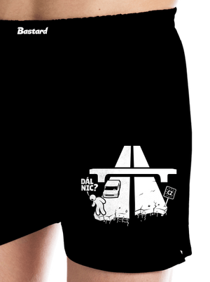 Dál nic pánské trenky Black