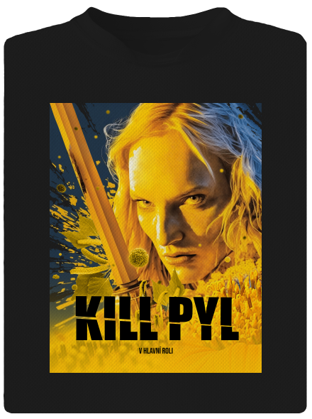 Kill pyl pánské sportovní tričko Black