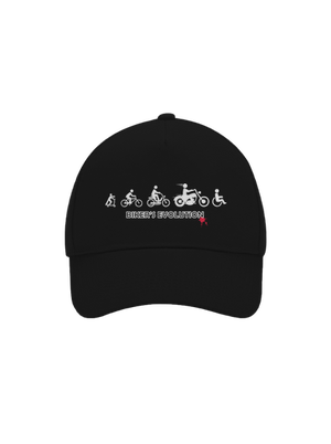 Bikers evolution kšiltovka baseballka Black