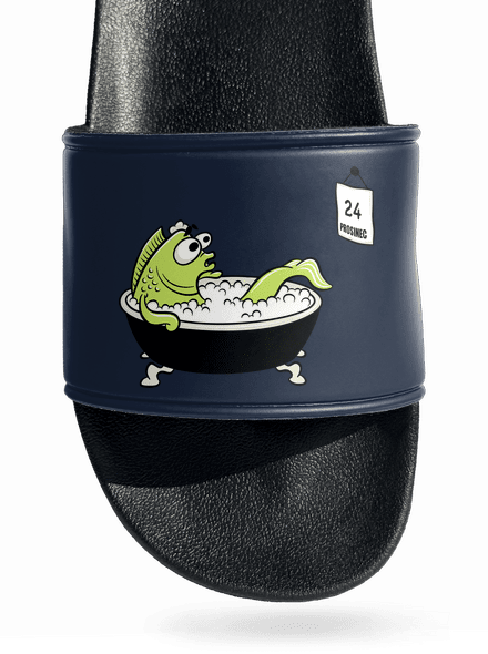Poslední koupel pantofle Navy