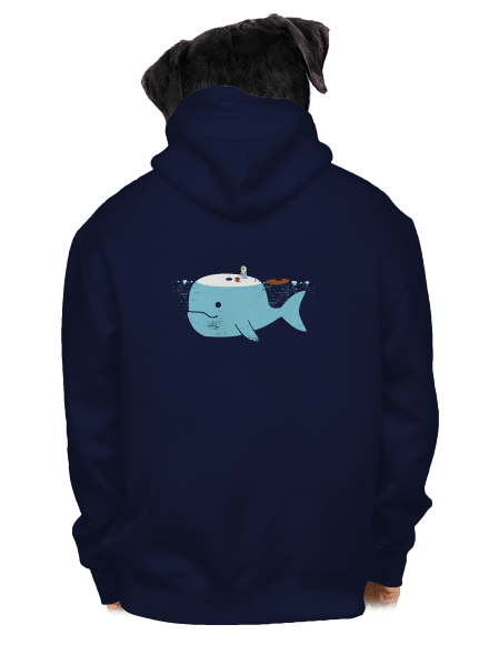 Rybaření  pánská mikina na zip Navy