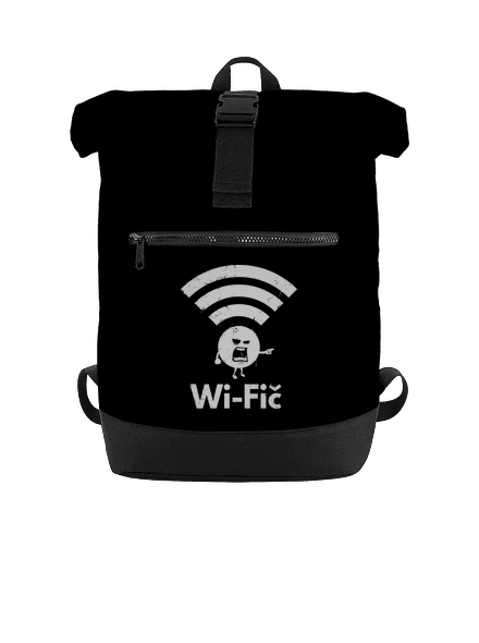 Wifič batoh Black