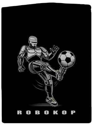 Robokop dámská mikina na zip Black