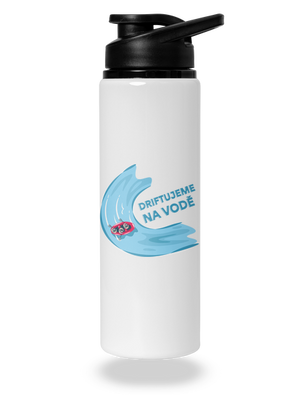 Driftujeme na vodě lahev na vodu White