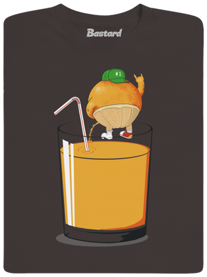 Opilý pomeranč pánské dlouhý rukáv Bear Brown