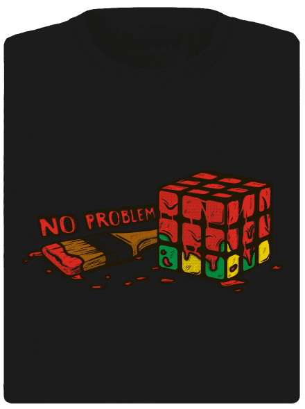 No problem dámské sportovní tričko Black
