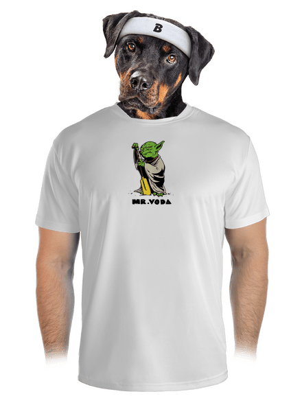 Mr. Voda pánské sportovní tričko White