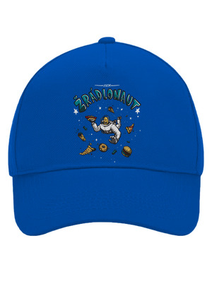Žrádlonaut kšiltovka baseballka Bright Royal