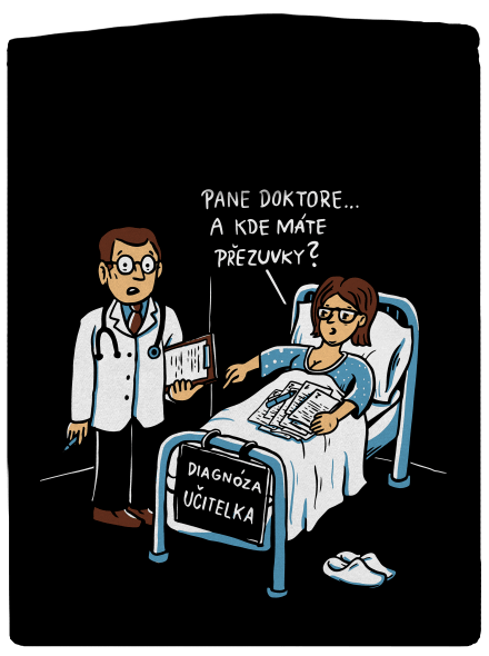 Diagnóza učitelka dámská mikina na zip Black