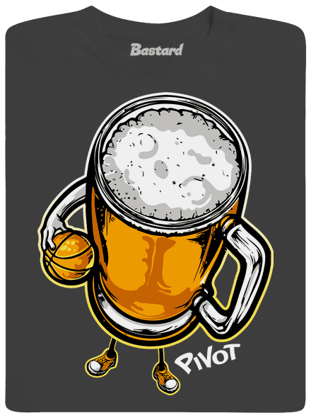 Pivot pánské tričko Dark Grey