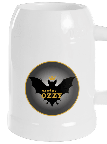 Navždy Ozzy půllitr White