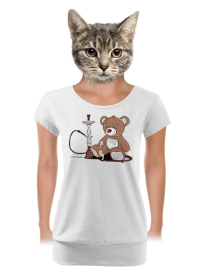 dámské tričko s lemem