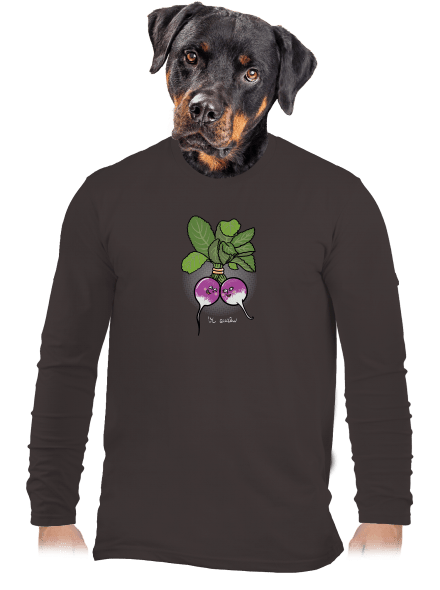 Ředkvičky ve svazku pánské dlouhý rukáv Bear Brown