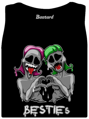 Besties dámské tílko klasické Black