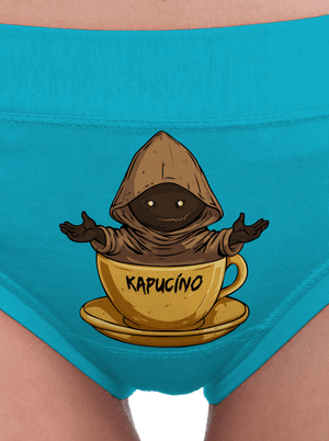 Kapucíno dámské kalhotky Turquoise