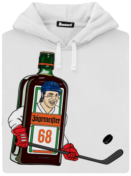 Jágrmeister dámská mikina klokanka White
