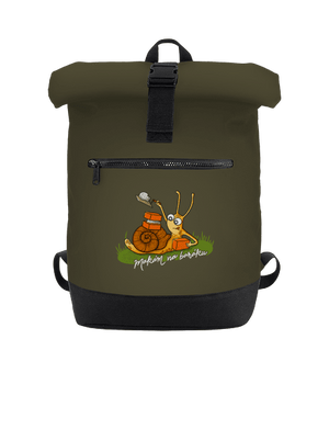 Makám na baráku batoh Military Green