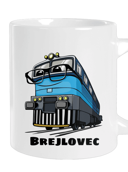 Brejlovec velký hrnek White