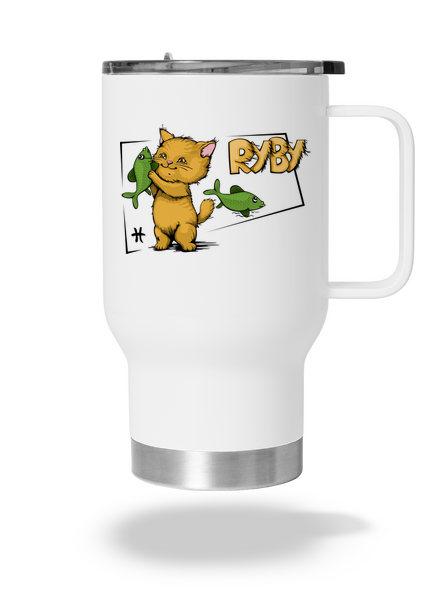 Kočičí horoskop: Ryby termohrnek White