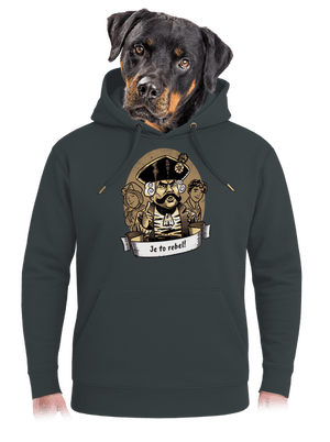 B14: S čerty nejsou žerty unisex mikina premium Charcoal