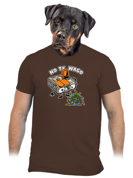 Wago svorka pánské tričko Brown