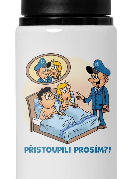 Přistoupili lahev na vodu White