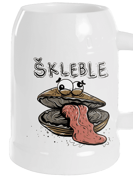Škleble půllitr White