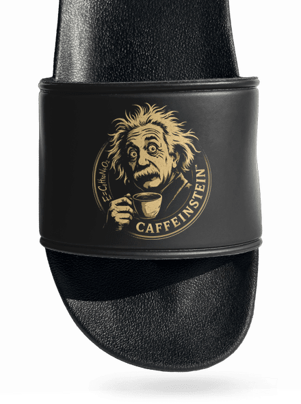 Caffeinstein pantofle Black