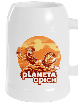 Planeta opich půllitr White
