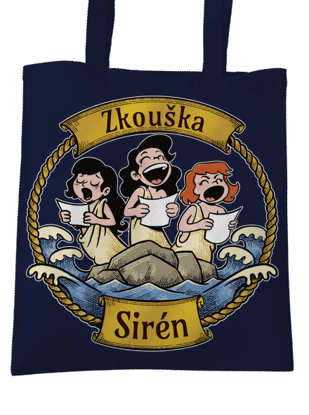 Zkouška sirén taška French Navy