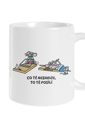 Co tě nezabije klasický hrnek White