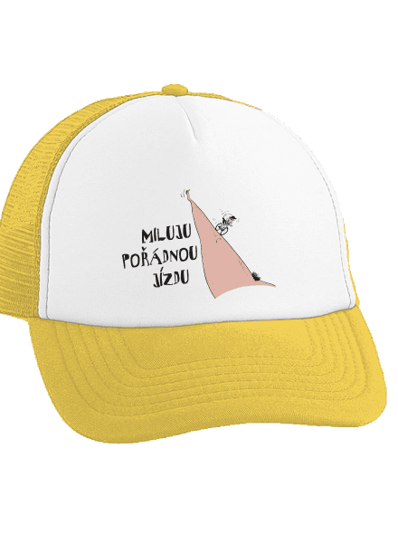 Miluju jízdu kšiltovka truckerka Sunflower cap