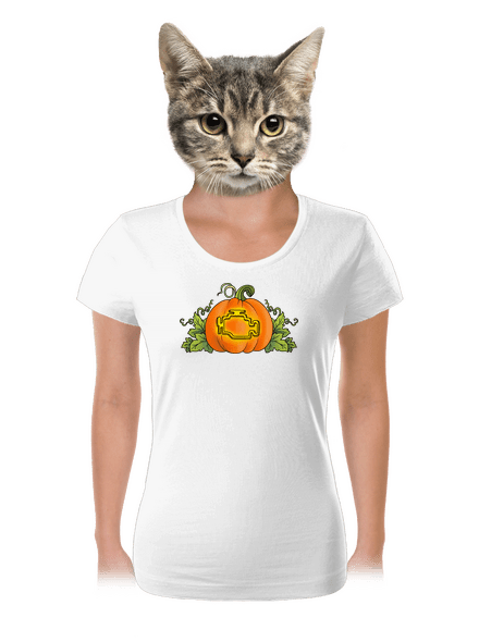 Strašidelný Halloween dámské tričko White