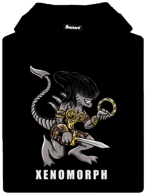 Xenomorph pánská mikina klokanka Black
