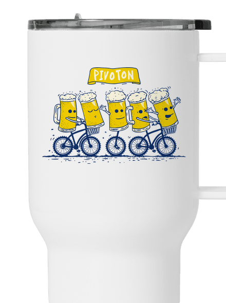 Pivoton termohrnek White