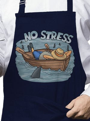 No stress zástěra Navy